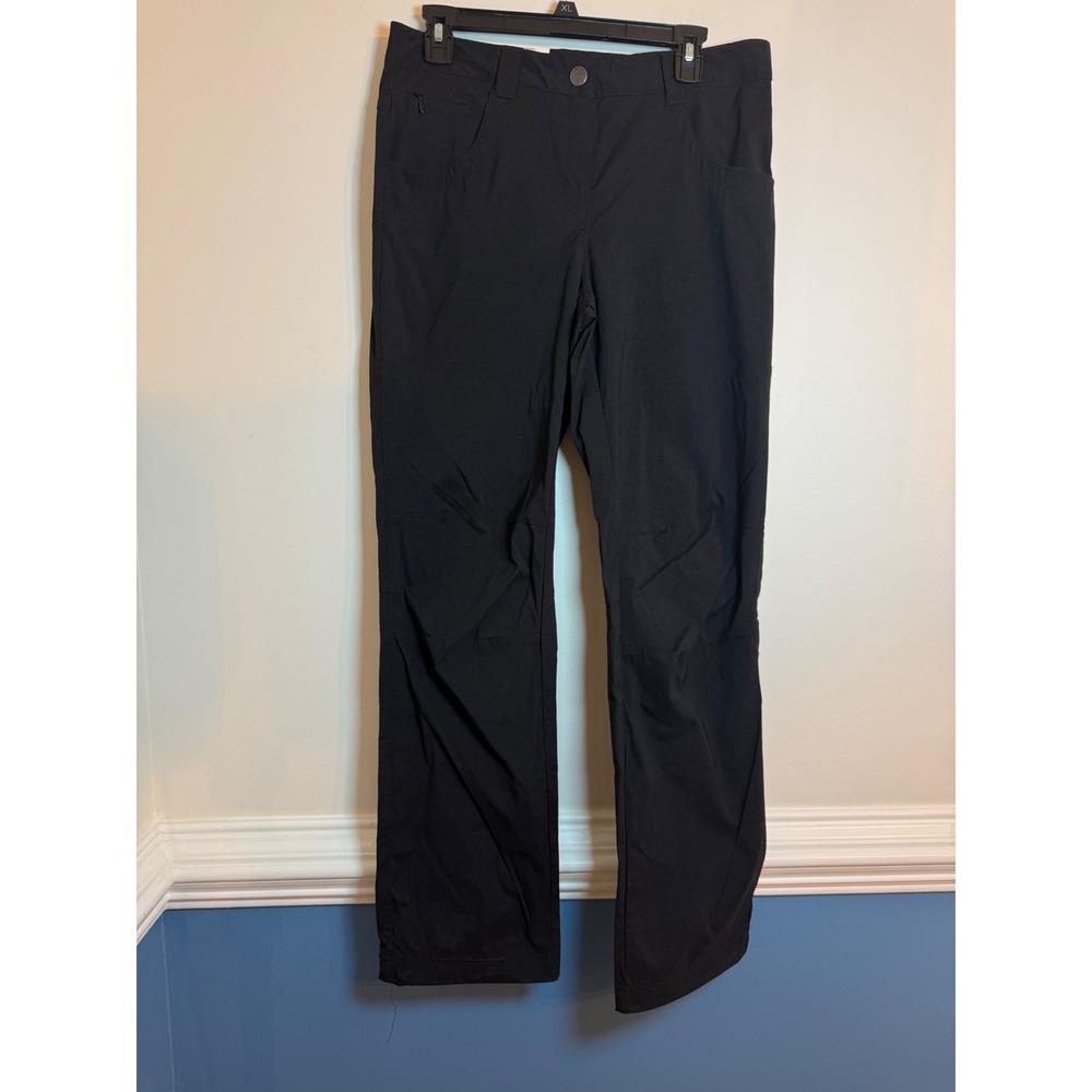 Crivit Hiking Pants Womens 8 Black NWT Water Resistant Outdoor Technical Pants